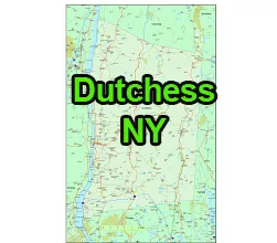 US-NY-Dutchess-county-map