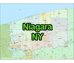 US-NY-Niagara-county-map
