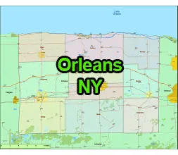 US-NY-Orleans-county-map