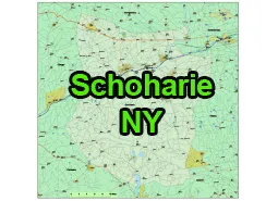 US-NY-Schoharie-county-map